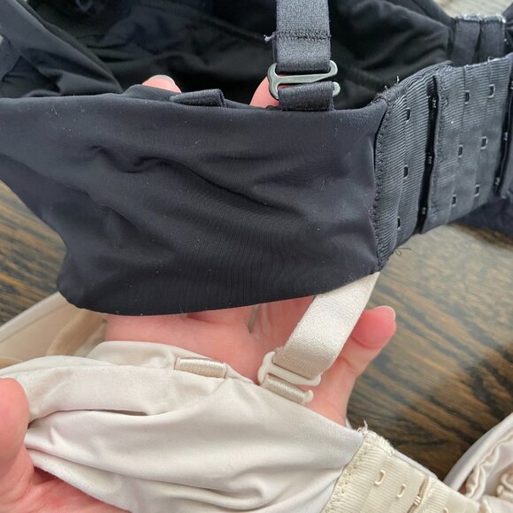 Nursing & Pumping Bra Set Size 36B - Simple Wishes - nude & black - Picture 10 of 15